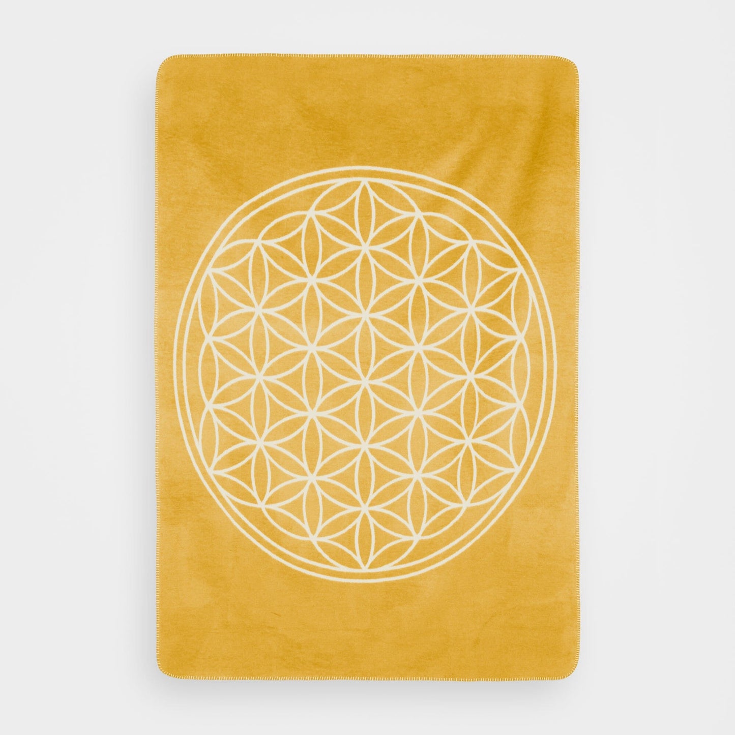 Yogadecke Blume des Lebens - regional hergestellt