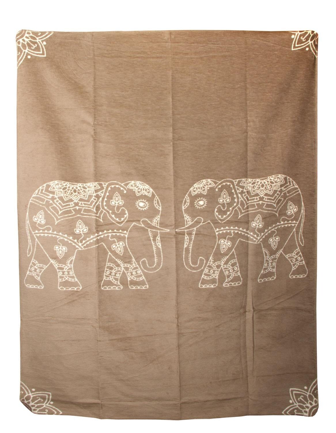 Yogadecke Elefanten - regional hergestellt