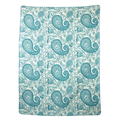 Yogadecke mit Paisley-Muster 150 x 200 cm als Begleitung für die Yogapraxis