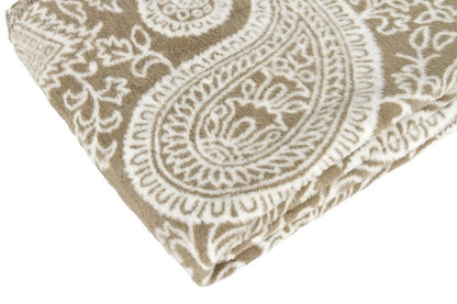 Paisley Yogadecke als warme Meditationsdecke mit dekorativem Muster