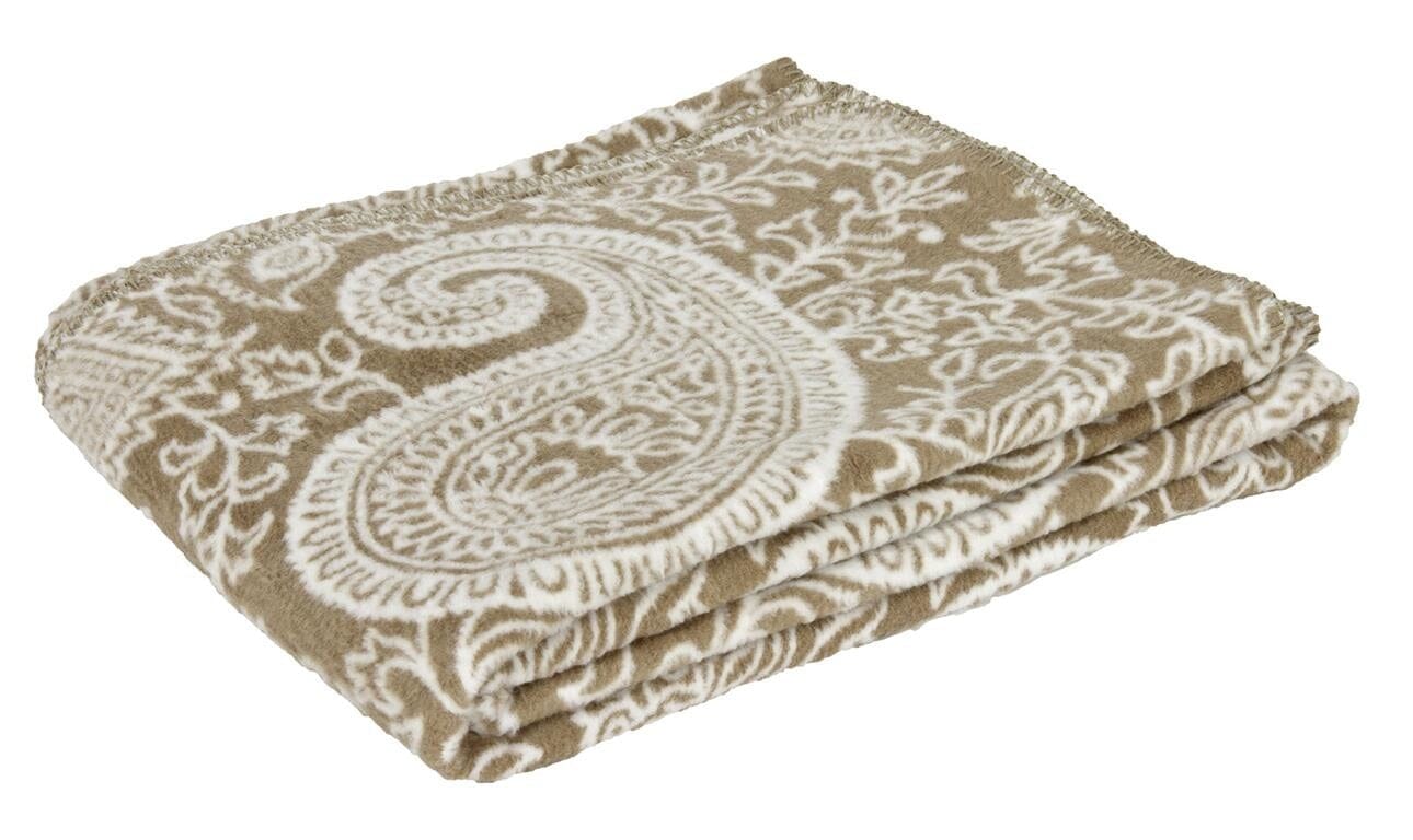 PAISLEY Yogadecke 150 x 200 cm mit Paisley-Muster für Yoga und Entspannung