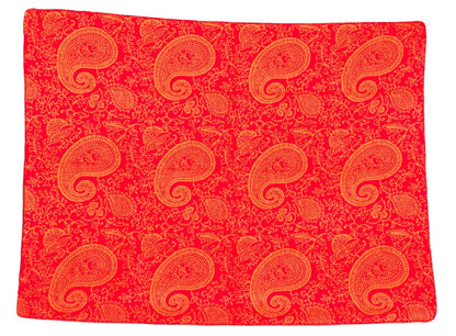 Paisley Yogadecke 150 x 200 cm mit orientalischem Muster für Meditation