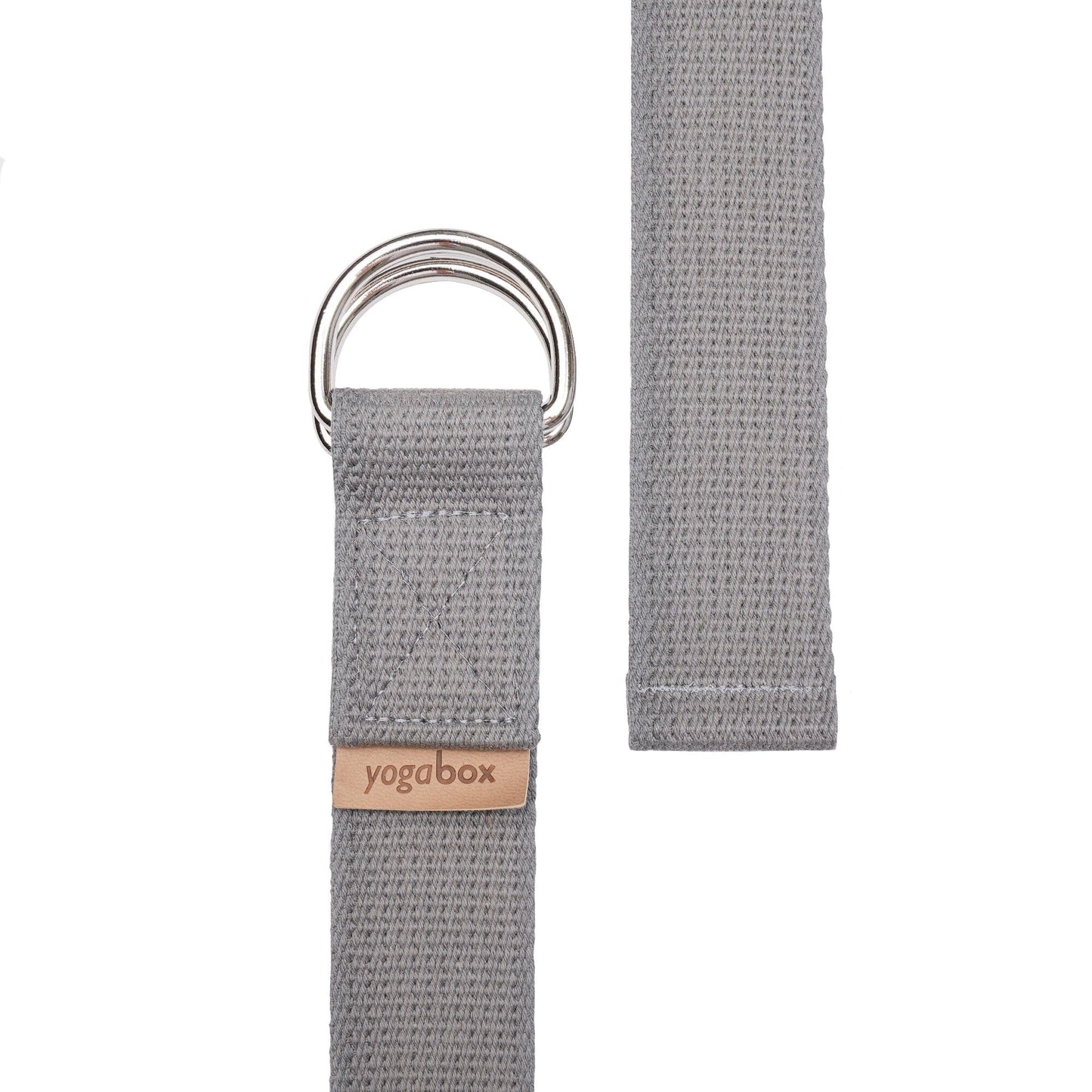 Yogagurt mit Verschluss aus zwei D-Ringen - regional hergestellt