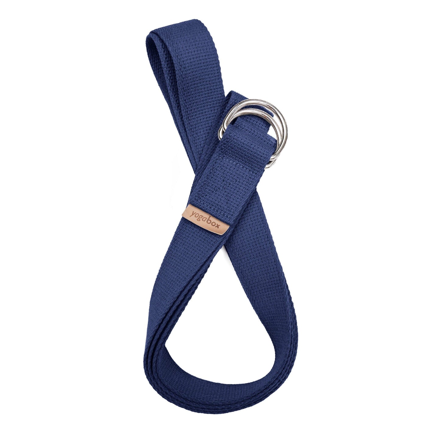 Yogagurt mit Verschluss aus zwei D-Ringen - regional hergestellt