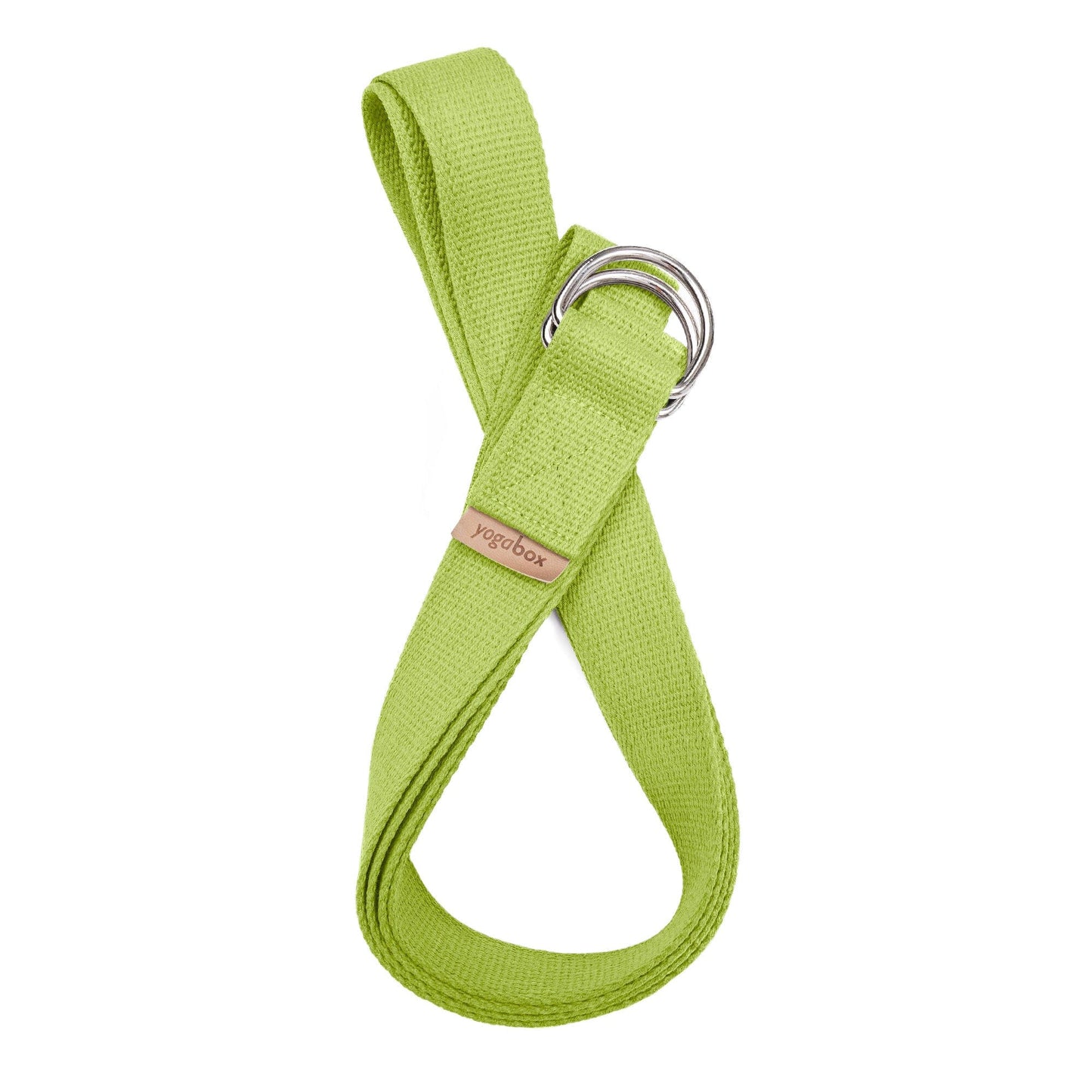 Yogagurt mit Verschluss aus zwei D-Ringen - regional hergestellt