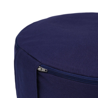 Rundes Yogakissen Glückssitz Classic D für ruhiges Sitzen bei der Meditation