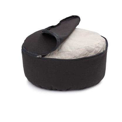 Yogakissen Glückssitz Classic D für Zazen und ruhige Sitzmeditation