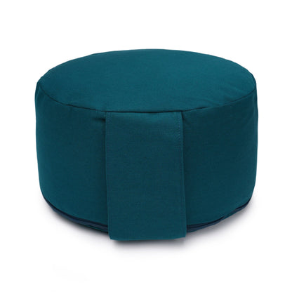 Kleines rundes Meditationskissen Glückssitz Classic small D für aufrechtes Sitzen