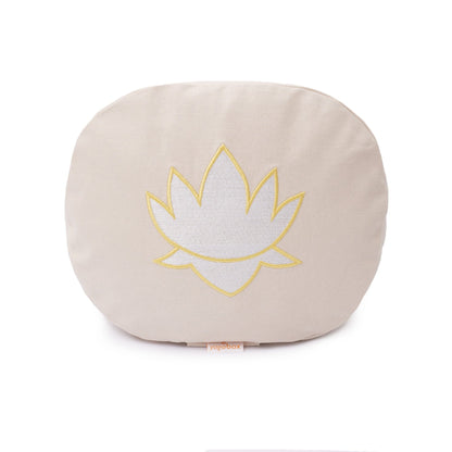 Yogakissen oval Lotus Stick BASIC als stabile Sitzunterlage für Yoga