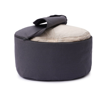 Lotus Stick BASIC Yogakissen oval als komfortabler Sitzplatz für Yoga