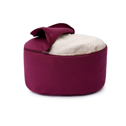 Lotus Stick BASIC Yogakissen oval zur Entlastung von Knien und Hüfte