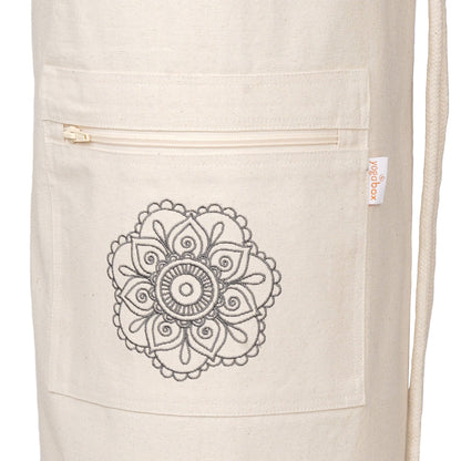 SURYA Bag Yogamatten-Tasche aus Stoff mit Mandala-Motiv