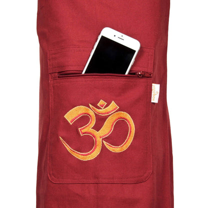 Yogatasche yogabox CANVAS BAG dunkelblau – stabile Yogamatten Tasche für Yoga Studio